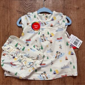 Kids Camping Adventure Outfit - White Magnetic Me